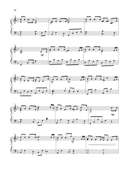 Banjo Song Original Piano Solo Page 2