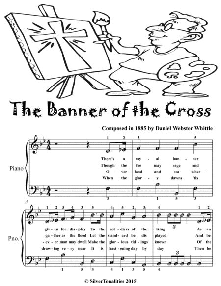 Banner Of The Cross Easy Piano Sheet Music Tadpole Edition Page 2