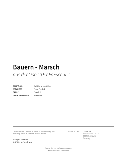 Bauern Marsch Page 2