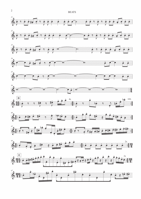 Beats Any Saxophone Page 2