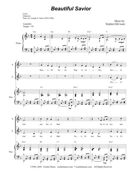 Beautiful Savior Duet For Soprano And Alto Solo Page 2