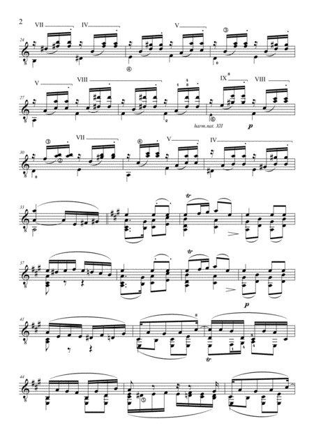 Beethoven Bagatelle Op 33 No 4 For Guitar Solo Page 2