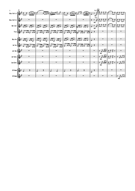 Beethoven Symphony 1 Movement 4 For Brass Band Page 2