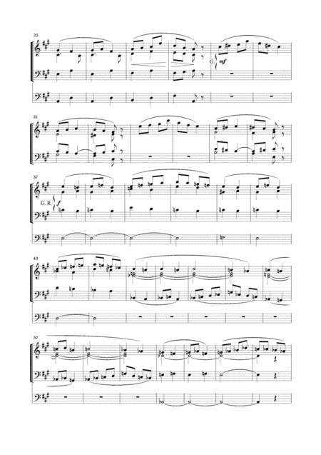 Berceuse L Vierne From 24 Pices En Style Livre Op 31 Vol 2 For Organ Page 2