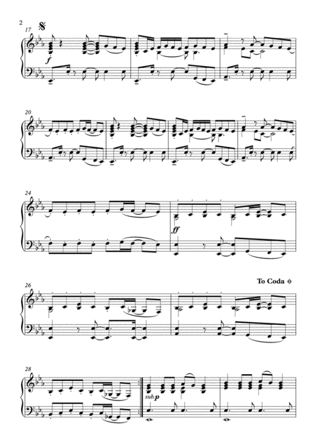 Best Day Of My Life Piano Solo Page 2