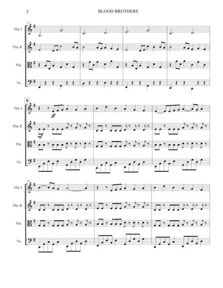 Blood Brothers Iron Maiden Strings Quartet Page 2