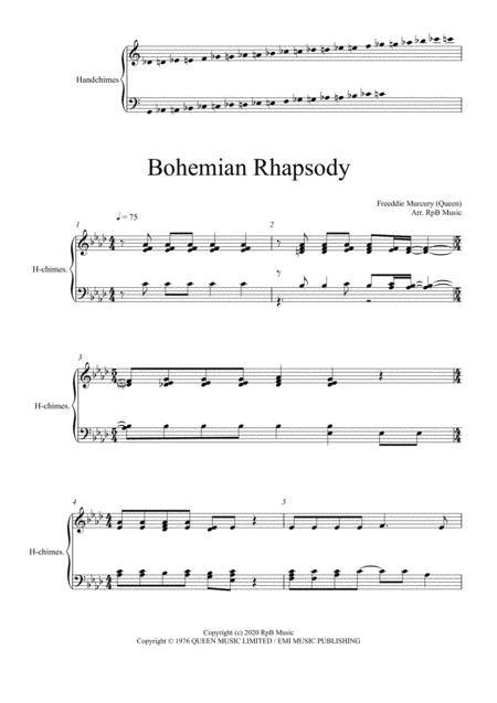Bohemian Rhapsody 3 1 2 Octave Handbells Page 2