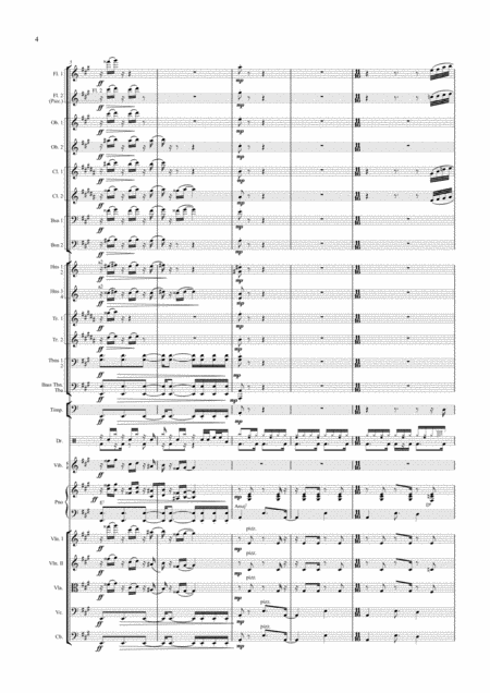 Bossa Copa For Saxophone Quartet And Symphonic Orchestra Page 2