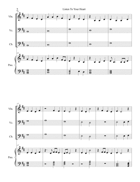 Brahms Waltz No 5 In E Major For Bass Guitar Page 2