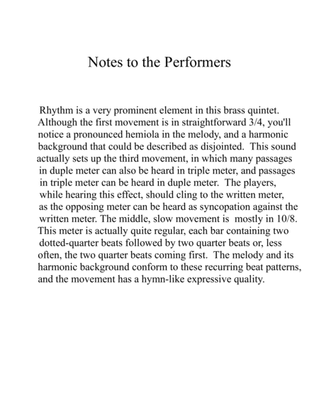 Brass Quintet No 4 Page 2