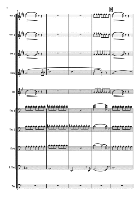 Brideshead Revisited For Brass Ensemble Page 2