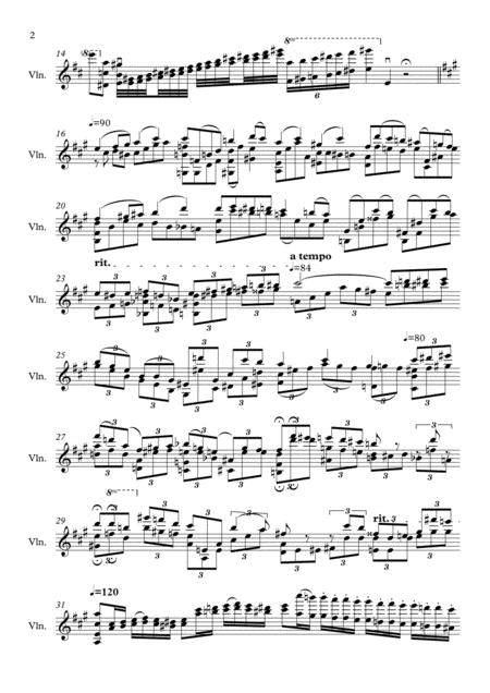 Cadenza For Paganini Concerto 1 Page 2