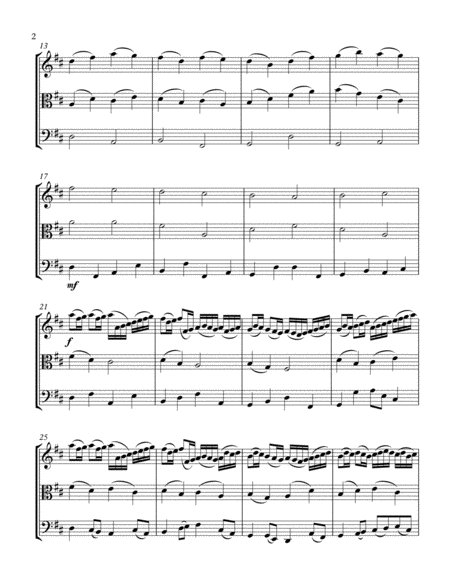 Canon In D String Trio Violin Viola And Cello Page 2