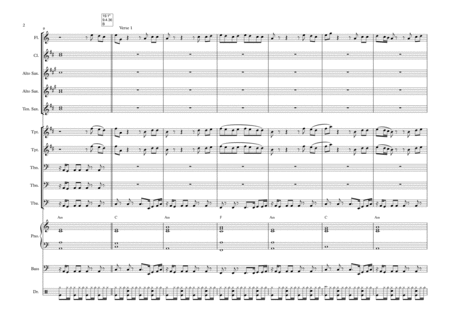 Cant Stop The Feeling From Trolls Concert Band Page 2