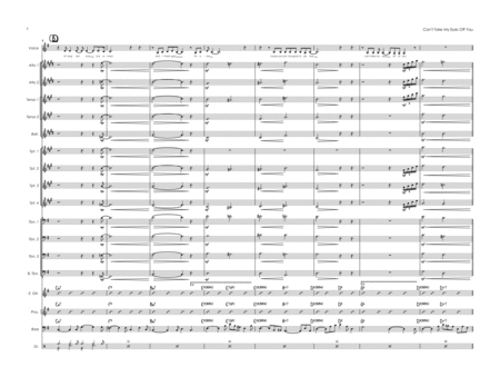 Cant Take My Eyes Off Of You Vocals With Big Band Slow Swing Page 2