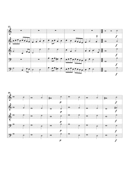 Canzon La Rosignola In Eccho A4 Il Terzo Libro Delle Divine Lodi Musicali Venice 1620 Arrangement For 5 Recorders Page 2