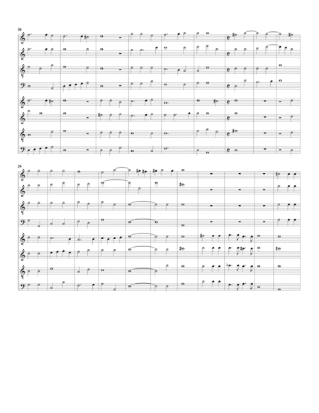 Canzon No 30 A8 1597 Arrangement For 8 Recorders Page 2