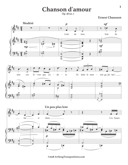 Chanson D Amour B Minor Page 2