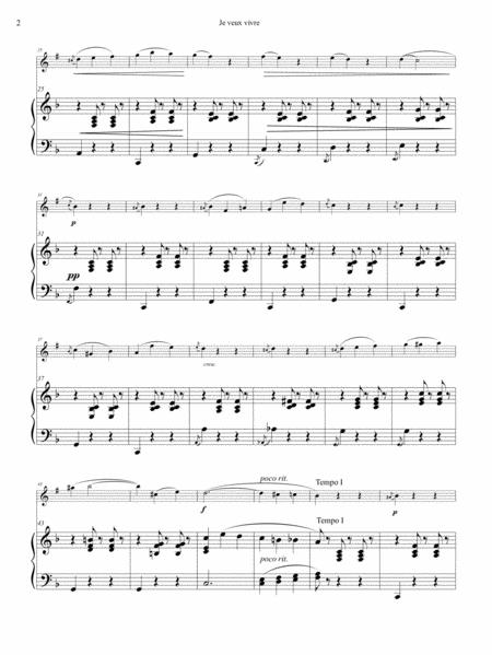 Charles Gounod Je Jeux Vivre For Clarinet And Piano Arr Seunghee Lee Page 2