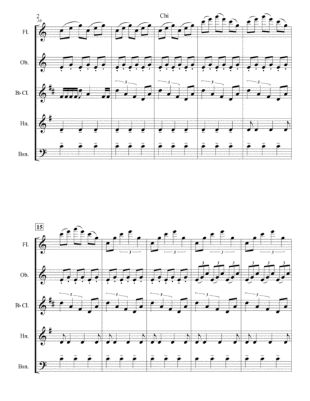 Chi For Woodwind Quintet Page 2