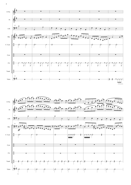 Chinese New Year Celebration For Large Ensemble Score And Parts Page 2