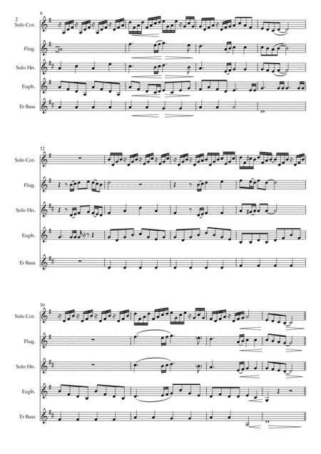 Chiquitita For Brass Ensemble Page 2