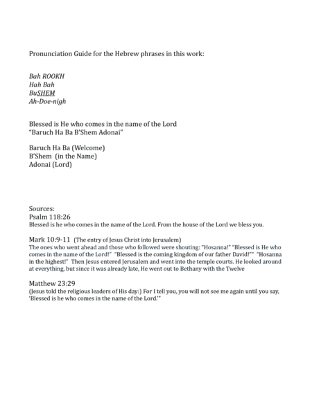 Choral We Welcome You Satb Choir With Optional Hebrew Phrases Page 2