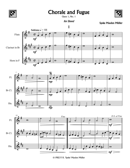 Chorale And Fugue Page 2