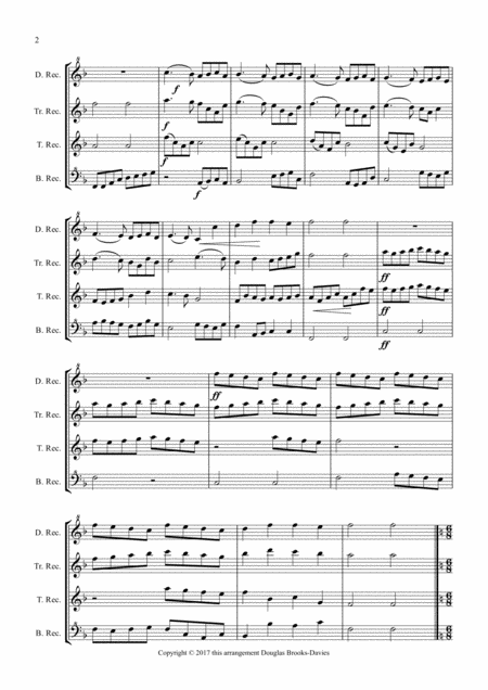 Christmas Carols For Recorder Quartet Page 2