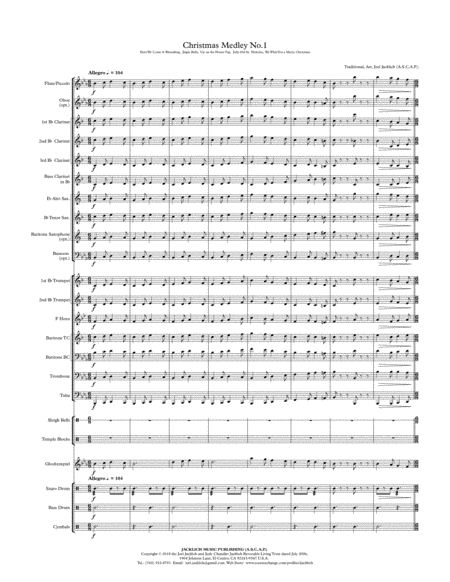 Christmas Medley No 1 For Band Page 2