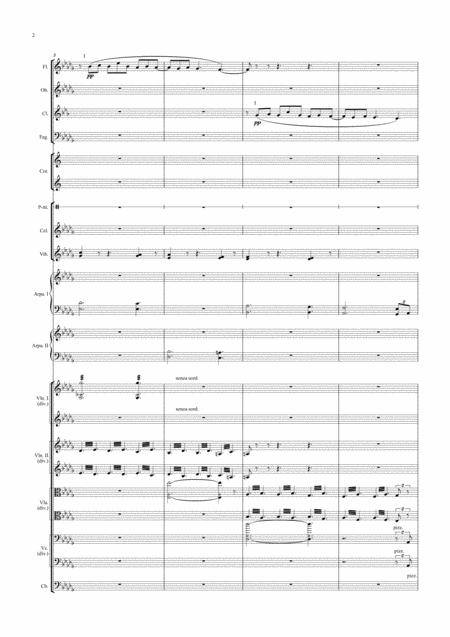 Clair De Lune For Chamber Orchestra Page 2