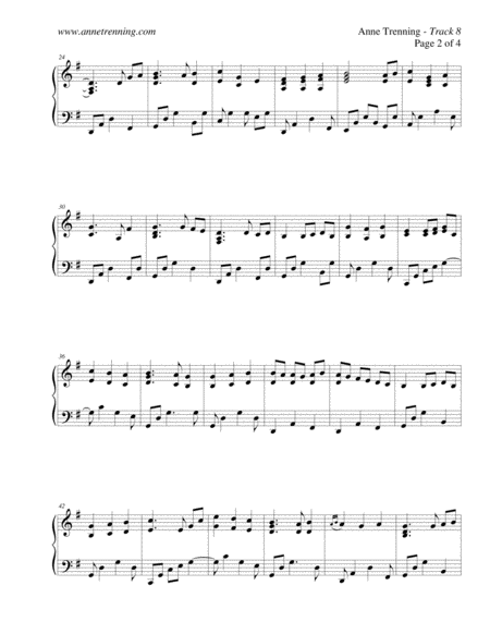 Claire Of My Heart Sheet Music For Piano Page 2