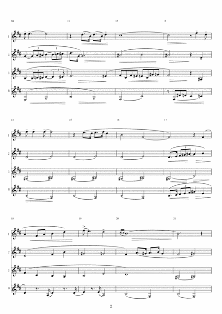 Clarinet Qartet Two Songs From Porgy And Bess Page 2