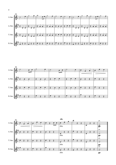 Colonello Waltz For Saxophone Quartet Page 2