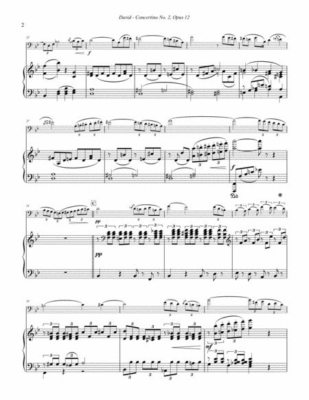 Concertino No 2 In B Flat For Trombone And Piano Page 2