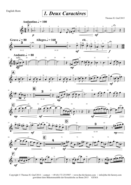 Conflusion Suite Wind Ensemble English Horn Page 2