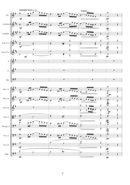 Confutatis Oro Supplex Sequences No 7 Of The Missa Requiem Cs044 Page 2