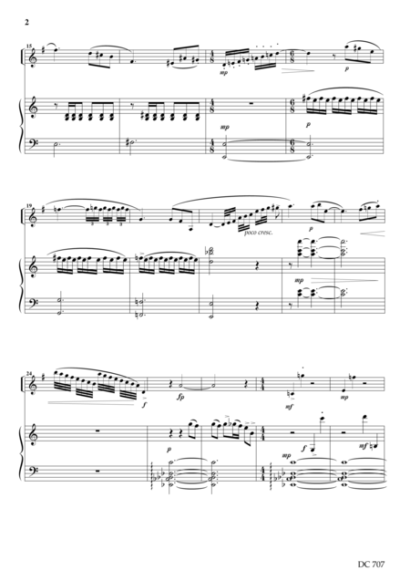 Conversation Piece For Horn In F And Piano Page 2