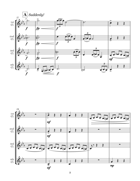 Dancing Devil Clarinet Quartet Page 2