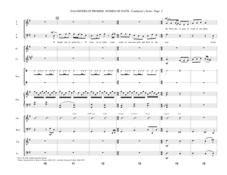 Daughters Of Promise Women Of Faith Full Score Page 2