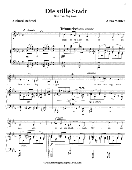 Die Stille Stadt C Minor Page 2