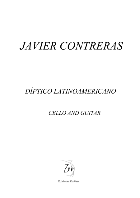 Diptico Latinoamericano Cello And Guitar Page 2