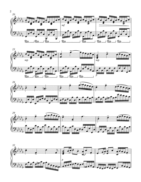 Divertimento In B Flat Minor Second Impromptu In B Flat Minor Page 2