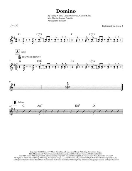 Domino Lead Sheet Performed By Jessie J Page 2