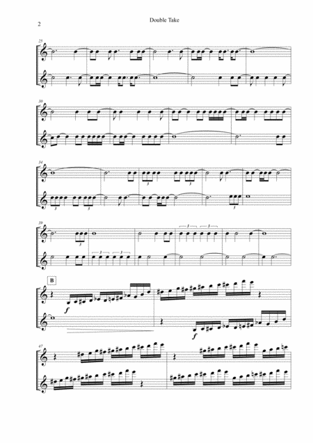 Double Take Saxophones Page 2