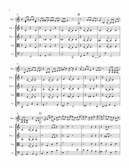 Douglas Bill Mikalypso For Marimba And String Quartet Page 2