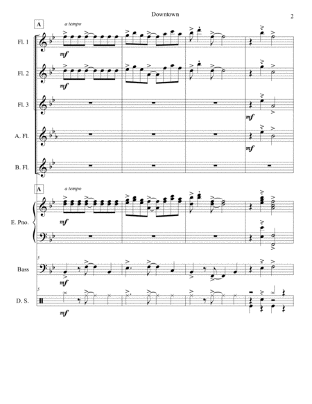 Downtown Flute Choir Page 2