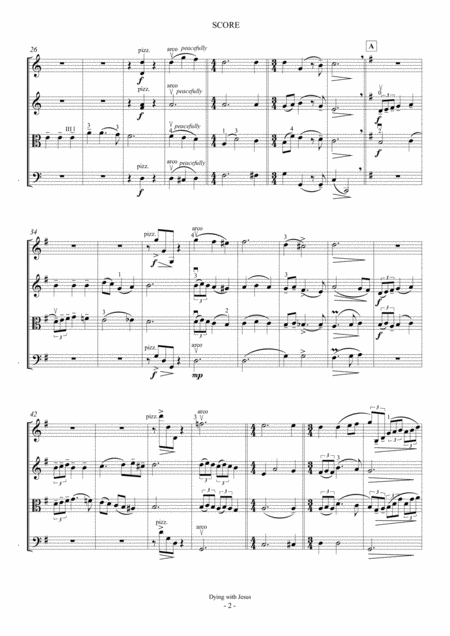 Dying With Jesus Fors Quartet Page 2