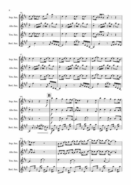 Dynamite By Bts Saxophone Quartet Satb Page 2