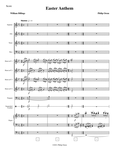 Easter Anthem Score And Parts Page 2